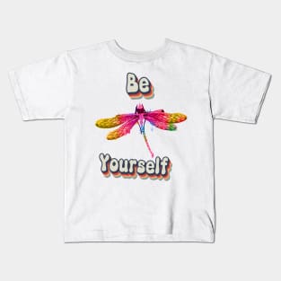 Be yourself quote Kids T-Shirt